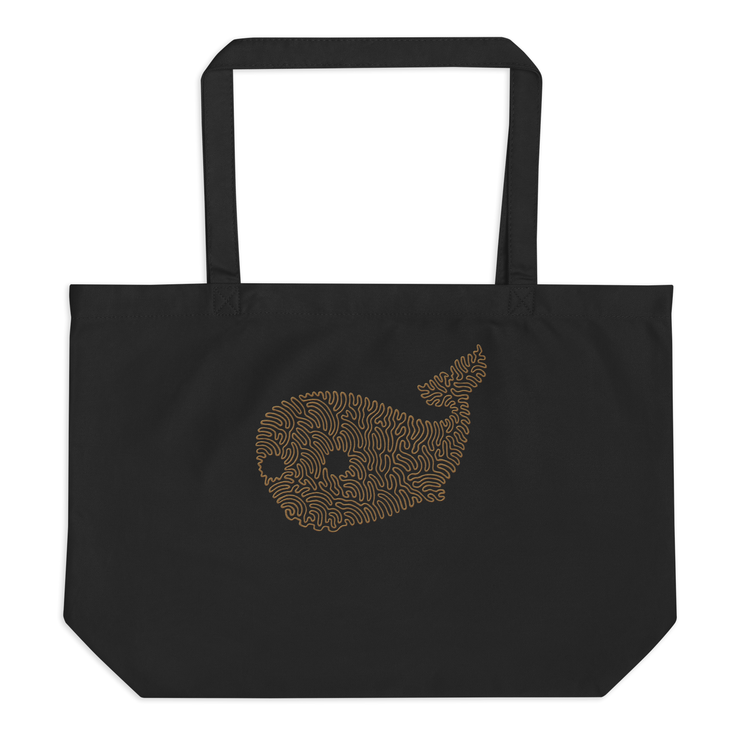 Bronze Whale Tote